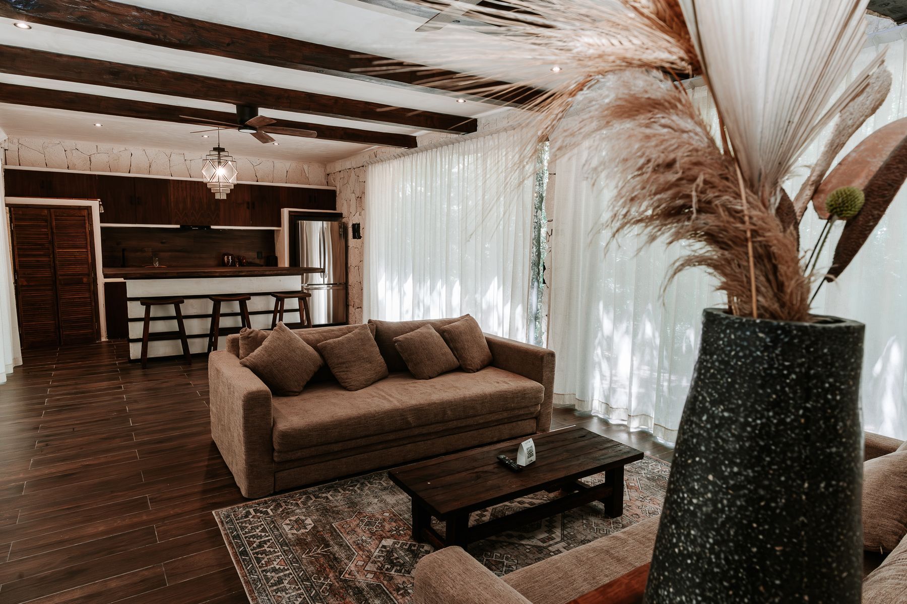 Private suite interior